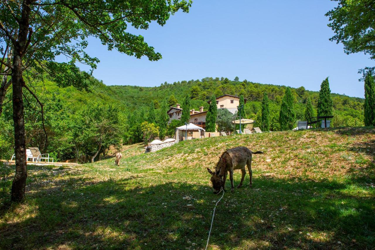 Borgo Incantato Spoleto Pompagnano Eksteriør billede